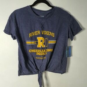 NWT Riverdale River Shirt Sz S Vixens High School Cheerleading Squad Juniors Top